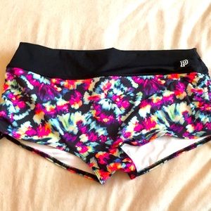 Swim/gym shorts Pink tie dye size L